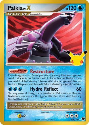 Palkia LV.X 106 - Holofoil ME 30th Celebration Classic Collection - Classic Collection