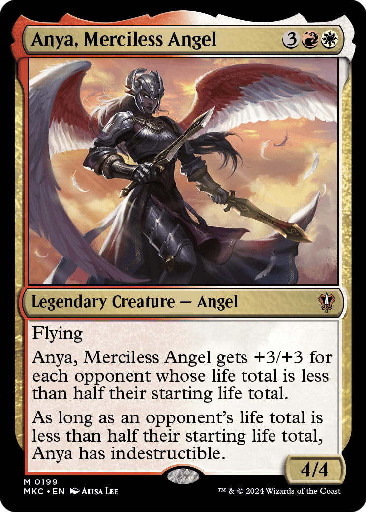 Anya, Merciless Angel [Murders at Karlov Manor Commander]