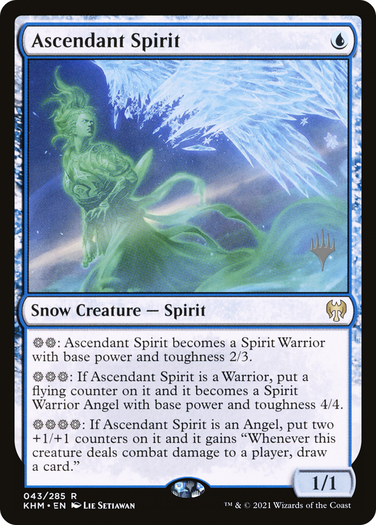 Ascendant Spirit (Promo Pack) [Kaldheim Promos]