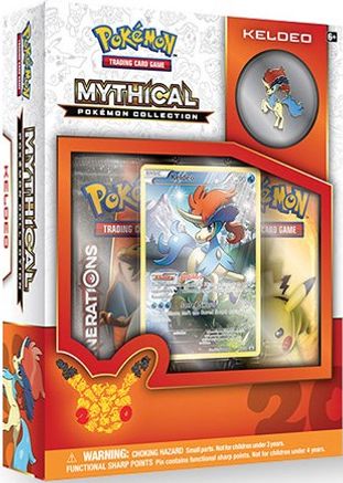 Mythical Pokemon Collection Box [Keldeo]