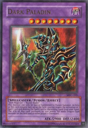 Dark Paladin (Reprint Artwork) (MFC-105) - Magician's Force 1st Edition