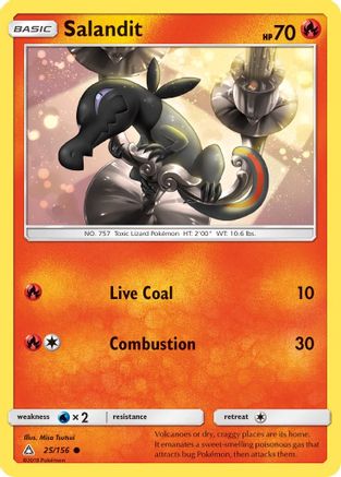 Salandit (25/156) [Sun & Moon: Ultra Prism]