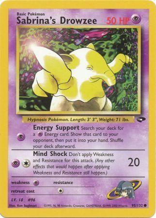 Sabrina's Drowzee (95/132) [Gym Challenge Unlimited]