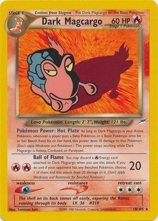 Dark Magcargo (18/105) [Neo Destiny Unlimited]
