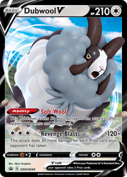 Dubwool V (SWSH049) (Jumbo Card) [Sword & Shield: Black Star Promos]