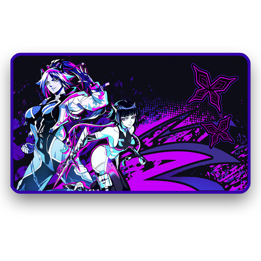 ManaMoon Shinigami Tech v2 1-Player Deluxe Rubber Playmat