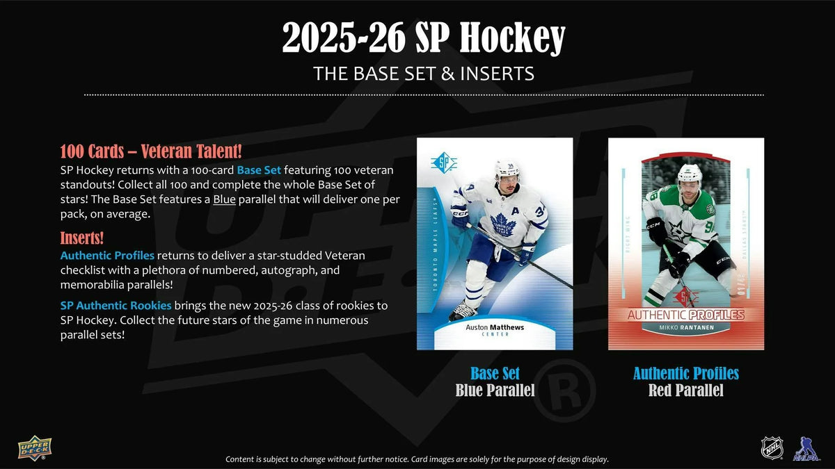 2025-26 Upper Deck SP Hockey Blaster Box