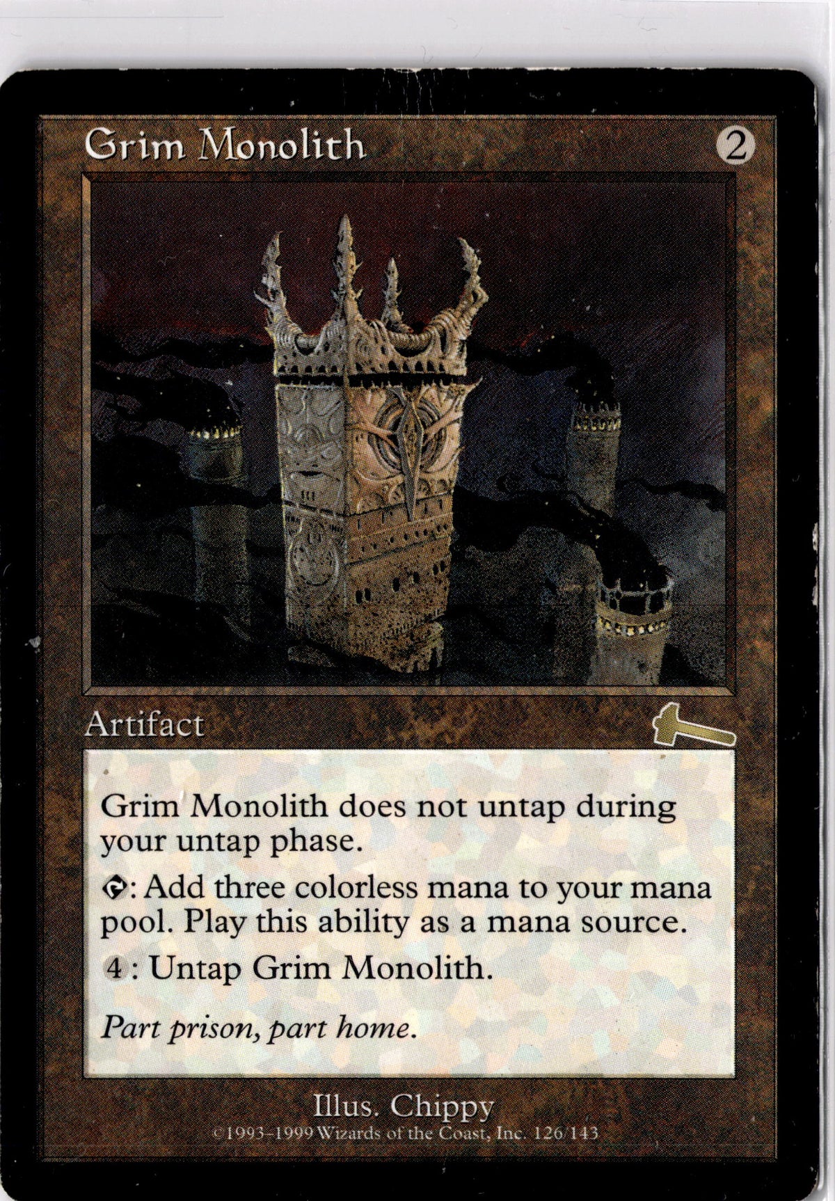 Grim Monolith [Urza's Legacy] (Scanned 00000001)