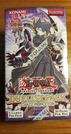 Duelist Pack: Chazz Princeton Booster Box [Unlimited Edition]