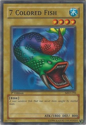 7 Colored Fish (MRD-098) - Metal Raiders 1st Edition