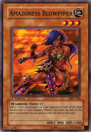 Amazoness Blowpiper (MFC-062) - Magician's Force Unlimited