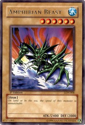 Amphibian Beast (LON-008) - Labyrinth of Nightmare Unlimited