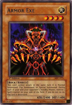 Armor Exe (MFC-075) - Magician's Force 1st Edition