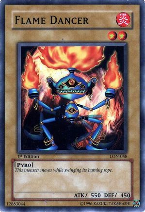 Flame Dancer (LON-058) - Labyrinth of Nightmare Unlimited