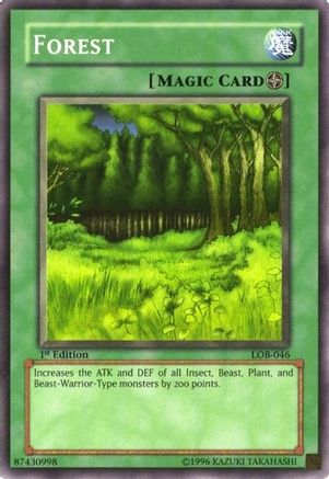 Forest (LOB-046) - The Legend of Blue Eyes White Dragon Unlimited