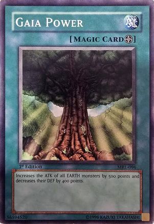 Gaia Power (MRL-096) - Magic Ruler 1st Edition