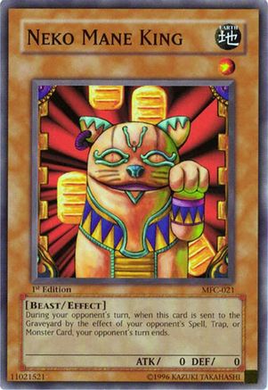 Neko Mane King (MFC-021) - Magician's Force 1st Edition