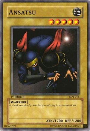 Ansatsu (SDY-016) - Starter Deck: Yugi 1st Edition