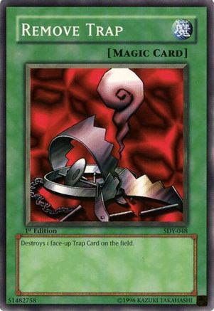 Remove Trap (SDY-048) - Starter Deck: Yugi Unlimited