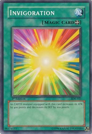 Invigoration (SDK-021) - Starter Deck: Kaiba 1st Edition