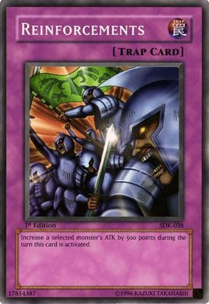 Reinforcements (SDK-038) - Starter Deck: Kaiba Unlimited