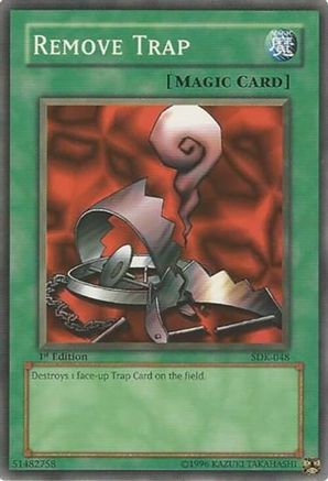 Remove Trap (SDK-048) - Starter Deck: Kaiba Unlimited