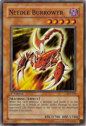 Needle Burrower (AST-020) - Ancient Sanctuary 1st Edition
