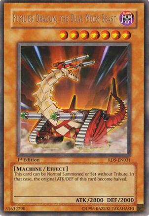 Fusilier Dragon, the Dual-Mode Beast (RDS-EN031) - Rise of Destiny 1st Edition