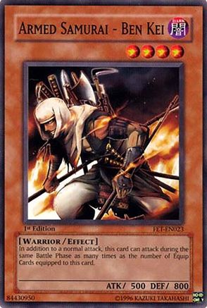 Armed Samurai - Ben Kei (FET-EN023) - Flaming Eternity Unlimited