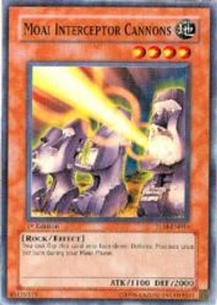 Moai Interceptor Cannons (TLM-EN014) - The Lost Millennium Unlimited