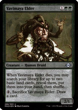 Yavimaya Elder (Foil Etched) [Modern Horizons 2]