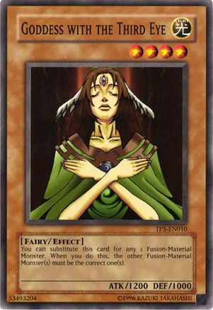 Goddess with the Third Eye (TP5-EN010) - Tournament Pack 5 Unlimited