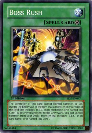 Boss Rush (EEN-EN047) - Elemental Energy Unlimited