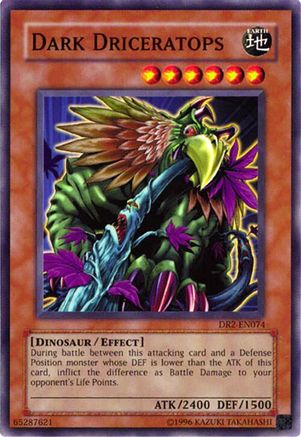 Dark Driceratops (DR2-EN074) - Dark Revelation Volume 2 Unlimited