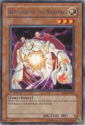 Banisher of the Radiance (EOJ-EN022) - Enemy of Justice 1st Edition