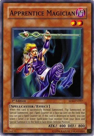 Apprentice Magician (SD6-EN007) - Structure Deck: Spellcaster's Judgment Unlimited