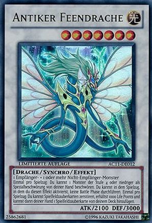 Ancient Fairy Dragon (German) - "Antiker Feendrache" (AC11-DE012) - Advent Calendar 2011 (Adventskalender) Limited