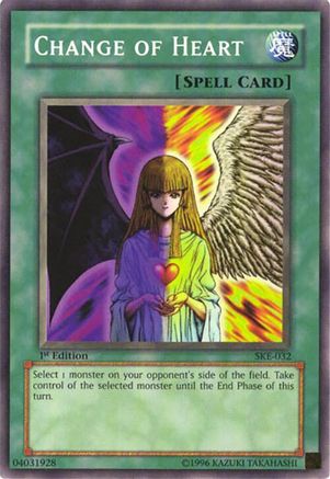 Change of Heart (SKE-032) - Starter Deck: Kaiba Evolution Unlimited