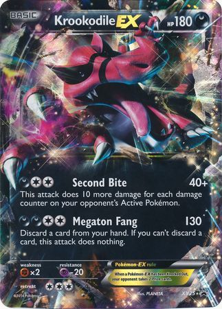 Krookodile EX (XY25) (Jumbo Card) [XY: Black Star Promos]