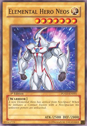 Elemental Hero Neos (POTD-EN001) - Power of the Duelist 1st Edition