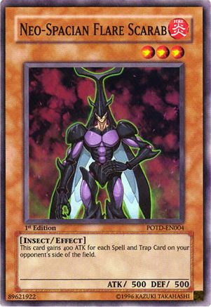 Neo-Spacian Flare Scarab (POTD-EN004) - Power of the Duelist Unlimited