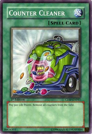 Counter Cleaner (CDIP-EN041) - Cyberdark Impact 1st Edition