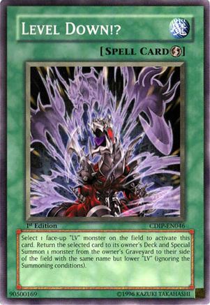 Level Down!? (CDIP-EN046) - Cyberdark Impact Unlimited