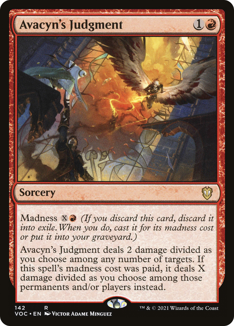Avacyn's Judgment [Innistrad: Crimson Vow Commander]