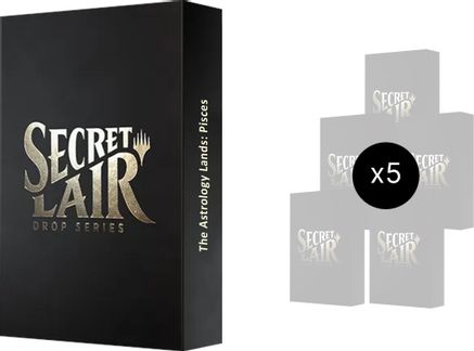 Secret Lair: Astrology Lands (Pisces) Bundle - Non-Foil Edition