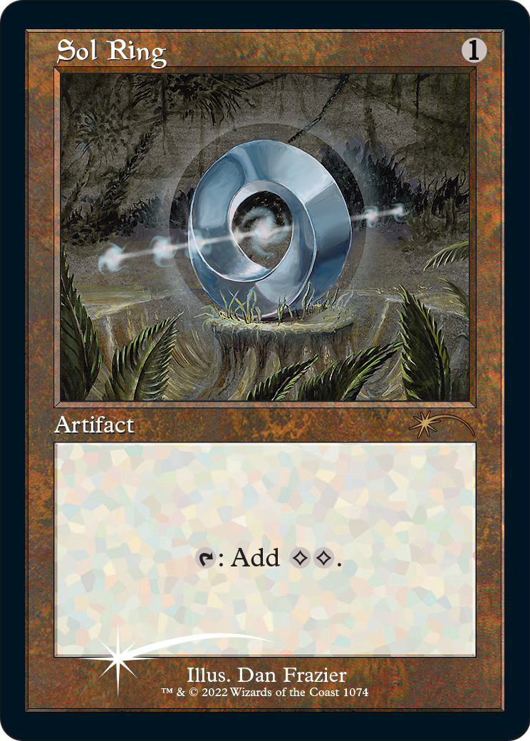 Sol Ring (SLD-1074) - Secret Lair Drop Etched Foil