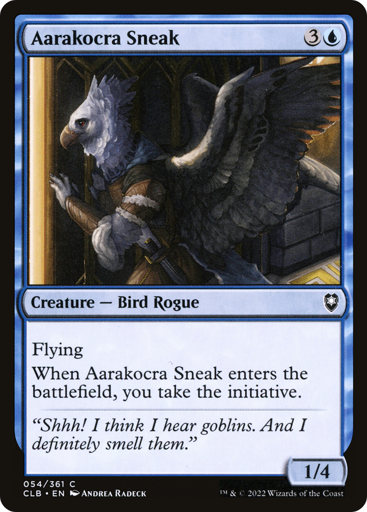 Aarakocra Sneak [Commander Legends: Battle for Baldur's Gate]