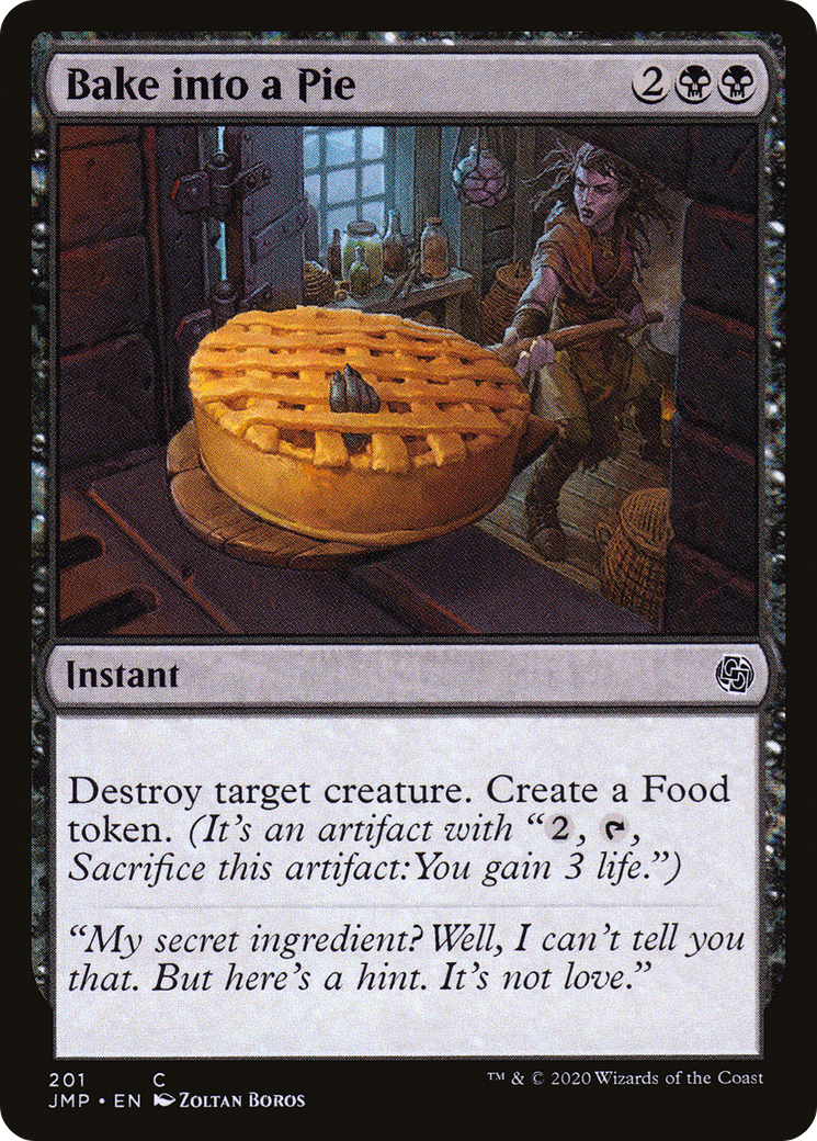 Bake into a Pie [Jumpstart]