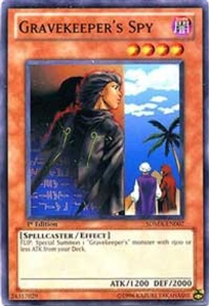 Gravekeeper's Spy (SDMA-EN007) - Structure Deck: Marik Unlimited