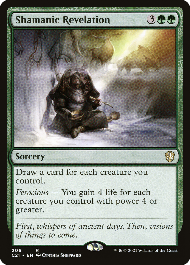 Shamanic Revelation [Commander 2021]